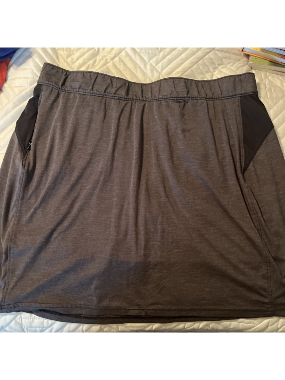 Columbia Women's Skirt Skort  Light gray black Size X-Large